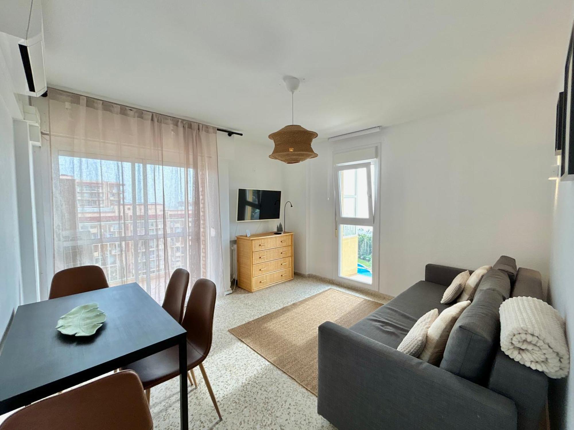 Acogedor Apartamento En Benalmadena Vistas Luaran gambar